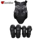 Motorcross Body Armor Protective Jacket Motocycle Knee A Reflecting Strip